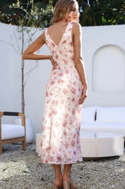 Wedding Guest Dresses|Casual Dresses>Hello Molly Be Somebody Maxi Dress Pink
