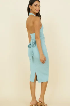 Cocktail Dresses|Vacation Dresses>Hello Molly Best of Times Midi Dress Sage