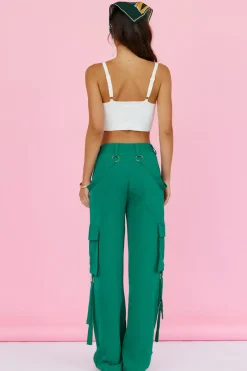 Pants>Hello Molly Be The Balance Pants Green