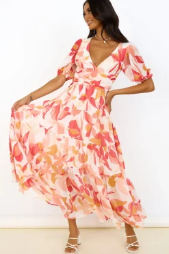 Wedding Guest Dresses|Cocktail Dresses>Hello Molly Bewitching Soul Maxi Dress Pink
