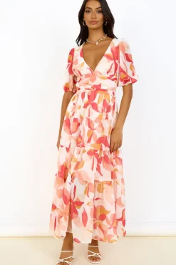 Wedding Guest Dresses|Cocktail Dresses>Hello Molly Bewitching Soul Maxi Dress Pink