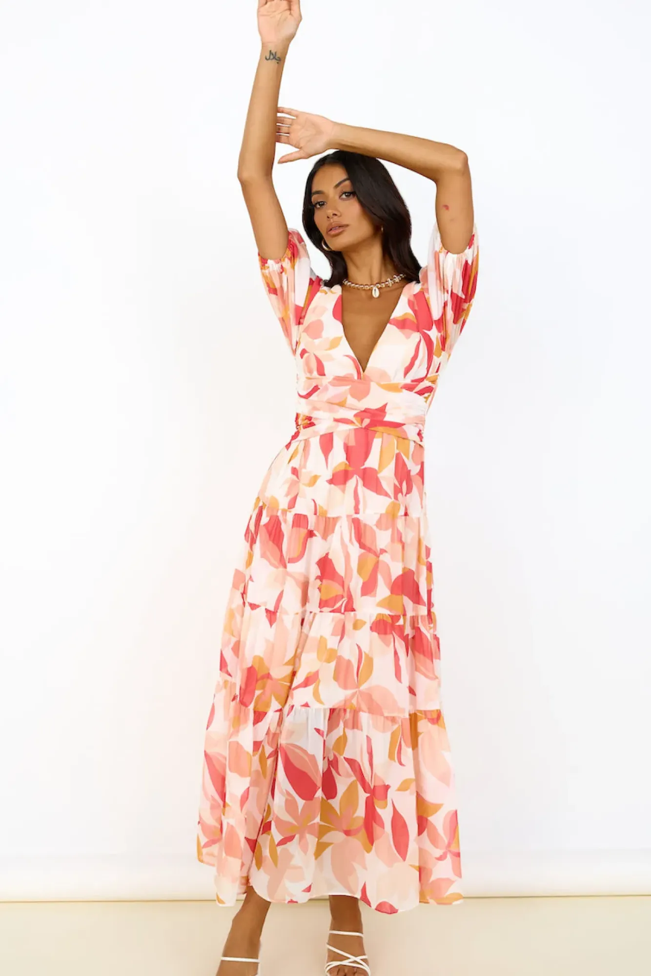 Wedding Guest Dresses|Cocktail Dresses>Hello Molly Bewitching Soul Maxi Dress Pink