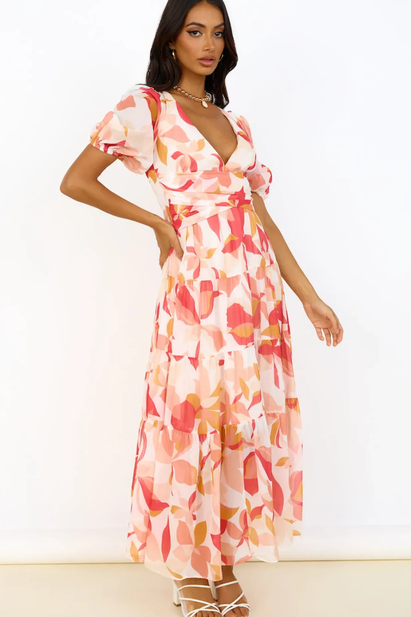 Wedding Guest Dresses|Cocktail Dresses>Hello Molly Bewitching Soul Maxi Dress Pink