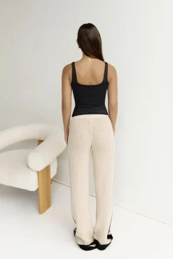 Pants>Seven Wonders Bianki Pants Sand Black