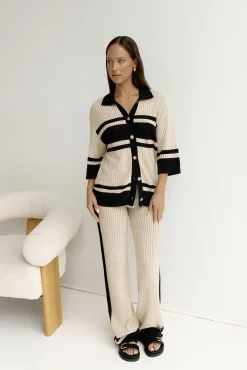 Pants>Seven Wonders Bianki Pants Sand Black