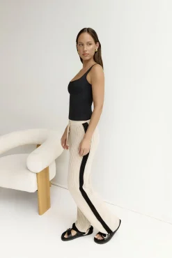 Pants>Seven Wonders Bianki Pants Sand Black