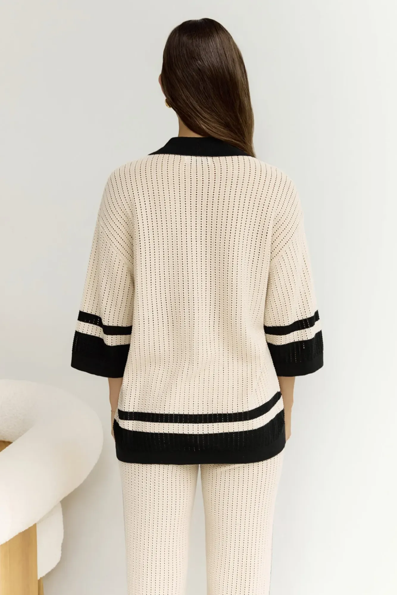 Cropped|Shirts>Seven Wonders Bianki Shirt Sand Black