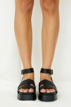 Sandals>Hello Molly BILLINI Ferrin Sandals Black