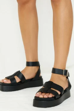 Sandals>Hello Molly BILLINI Ferrin Sandals Black