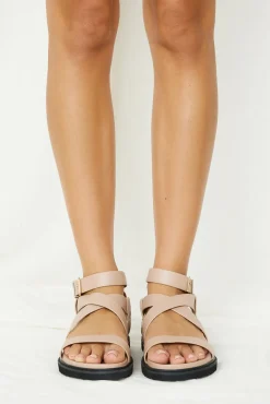 Sandals>Billini Zoelie Sandal Latte