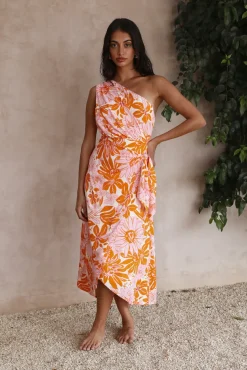 Vacation Dresses|Spring Break Dresses>Hello Molly Blackbird Maxi Dress Floral