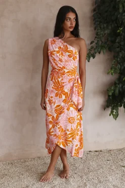Vacation Dresses|Spring Break Dresses>Hello Molly Blackbird Maxi Dress Floral