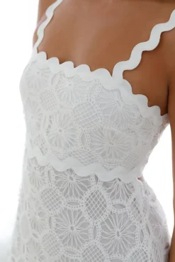 Cocktail Dresses|Vacation Dresses>Hello Molly Blanca Maxi Dress White