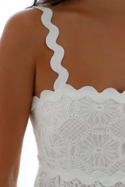 Cocktail Dresses|Vacation Dresses>Hello Molly Blanca Maxi Dress White