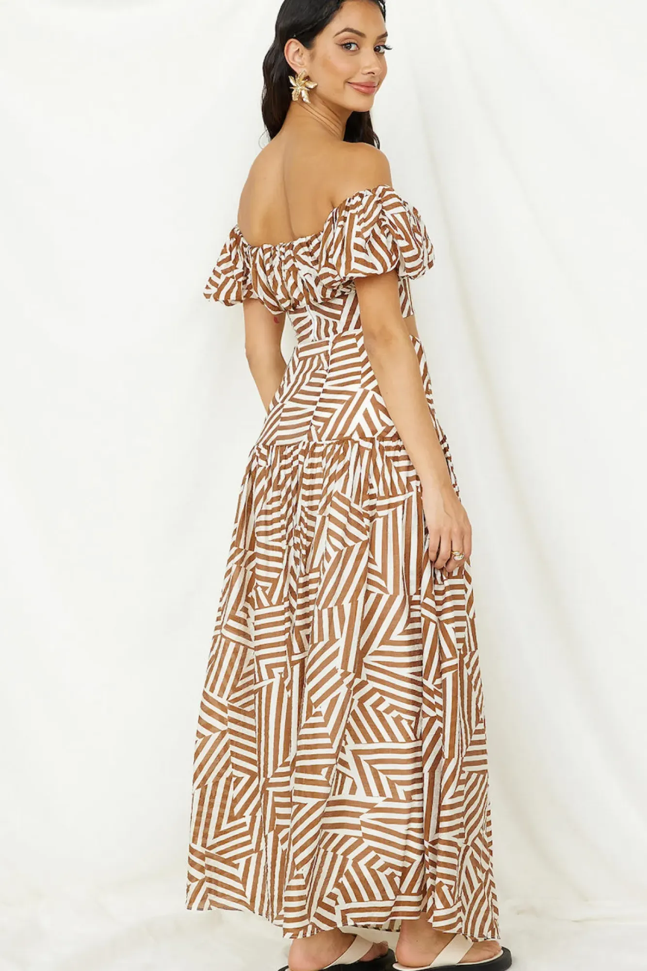 Skirts|Skirt And Top Sets>Hello Molly Blazing Sun Set Tan