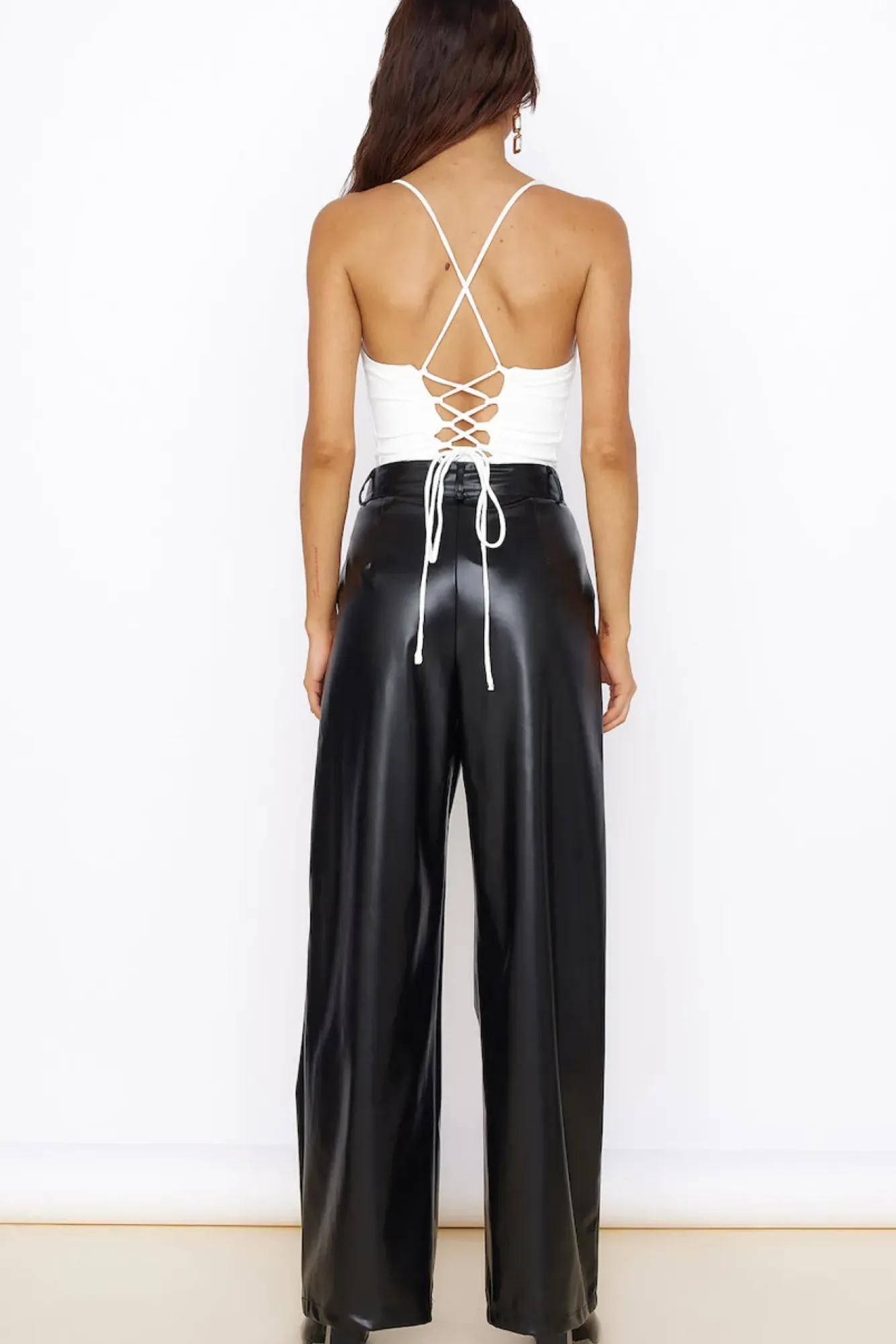 Pants>Hello Molly Blooming Garden Pants Black