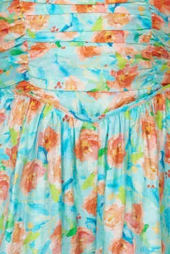 Rompers>Hello Molly Blossom Season Romper Blue