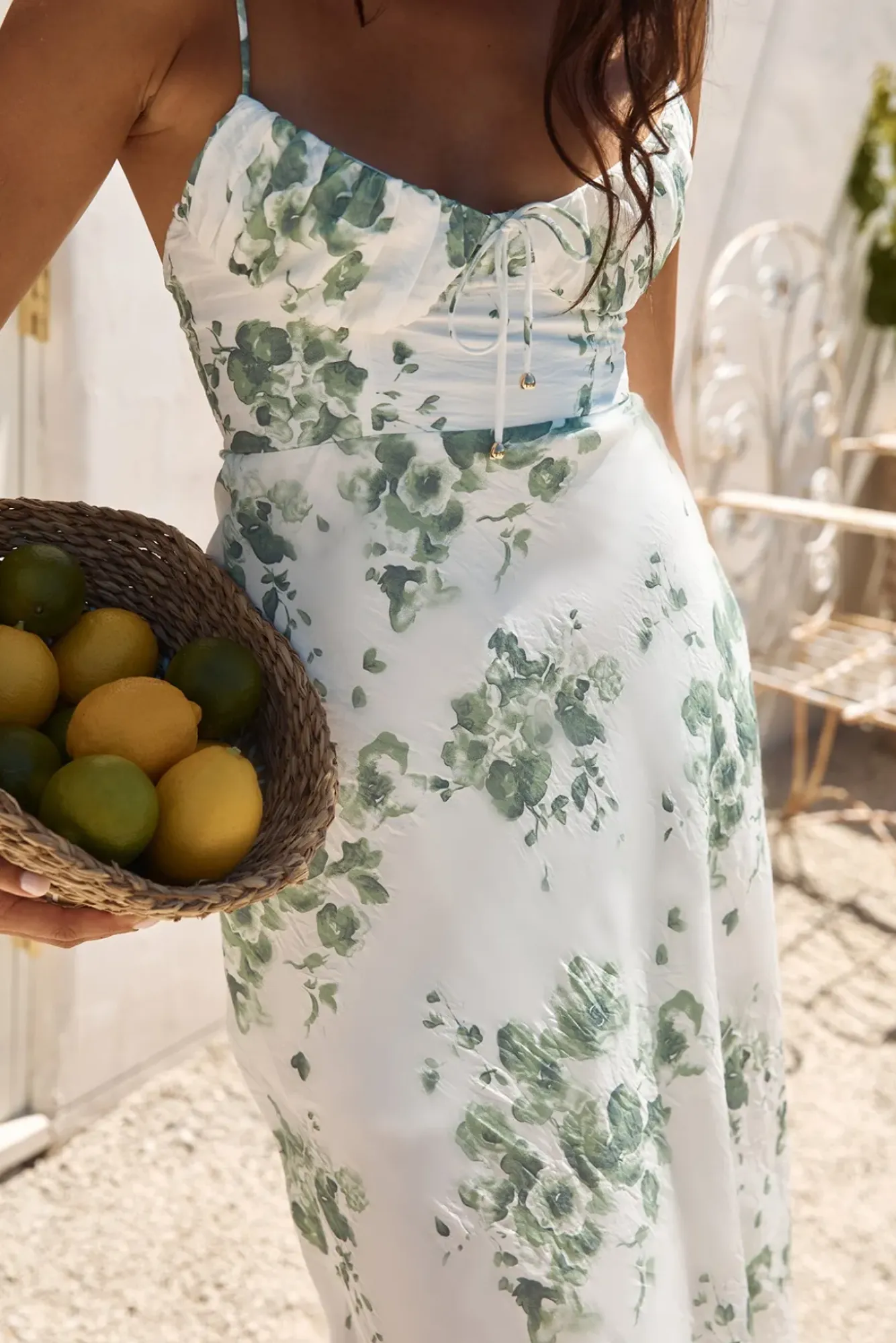 Spring Break Dresses|Brunch Dresses>Hello Molly Botanical Dream Midi Dress Green