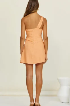Spring Break Dresses|Casual Dresses>Hello Molly Bright Favours Dress Orange
