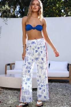 Pants>Hello Molly Brilliantly Blissful Pants Blue
