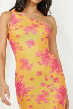 Wedding Guest Dresses|Formal Dresses>Hello Molly Burning Wishes Maxi Dress Orange