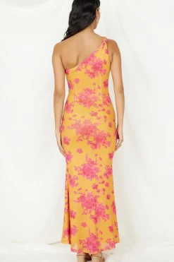 Wedding Guest Dresses|Formal Dresses>Hello Molly Burning Wishes Maxi Dress Orange