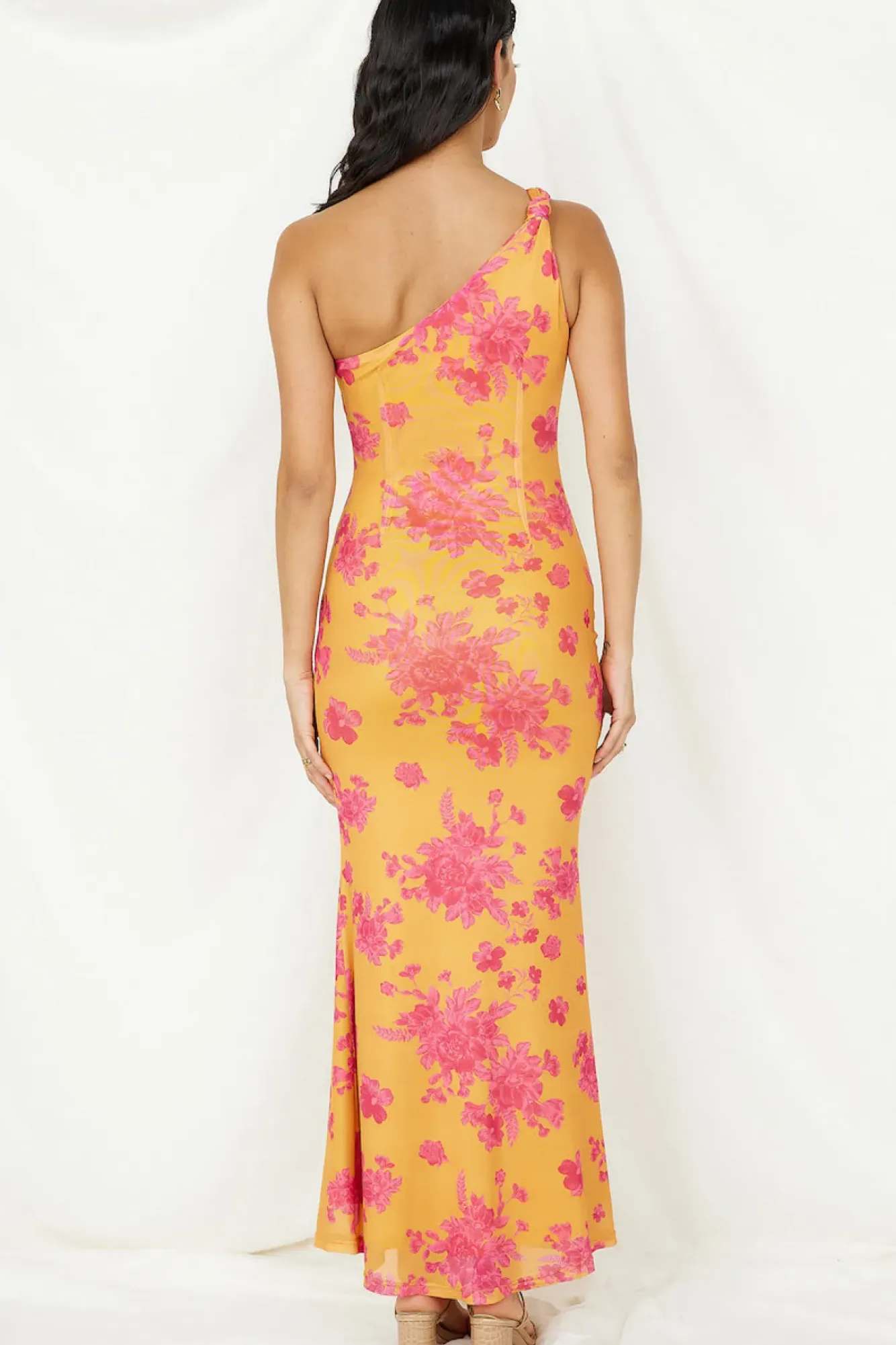 Wedding Guest Dresses|Formal Dresses>Hello Molly Burning Wishes Maxi Dress Orange