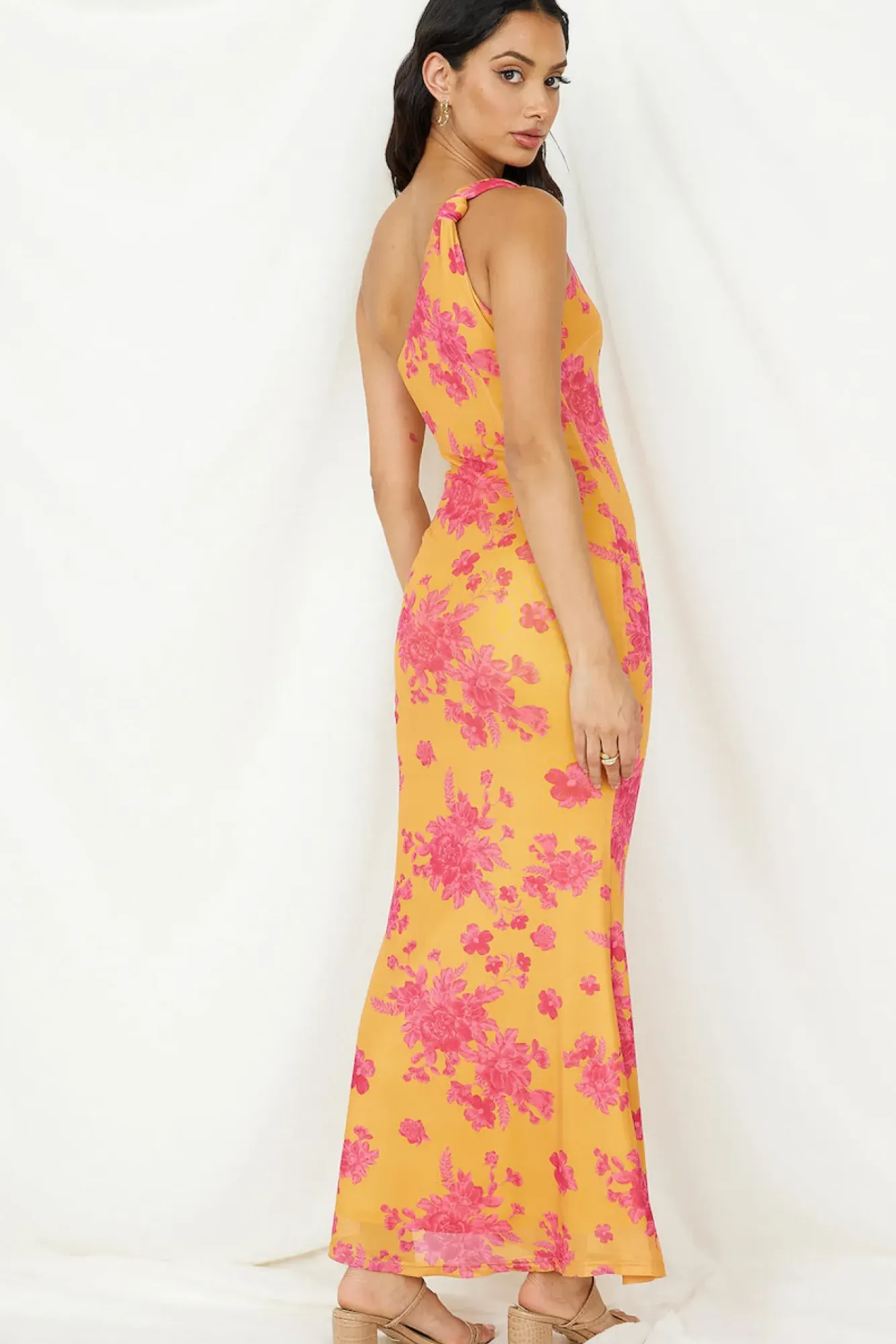 Wedding Guest Dresses|Formal Dresses>Hello Molly Burning Wishes Maxi Dress Orange