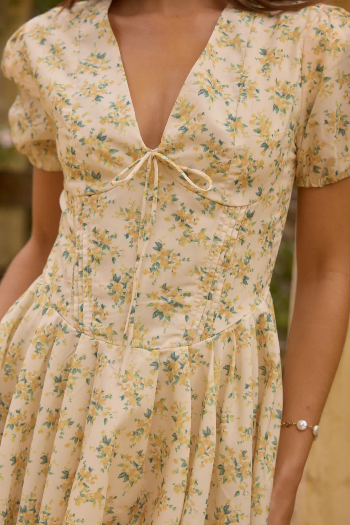 Brunch Dresses|Casual Dresses>Hello Molly Butter Cup Mini Dress yellow