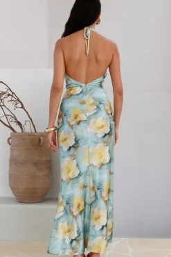 Wedding Guest Dresses|Formal Dresses>Hello Molly Calm Paradise Maxi Dress Blue