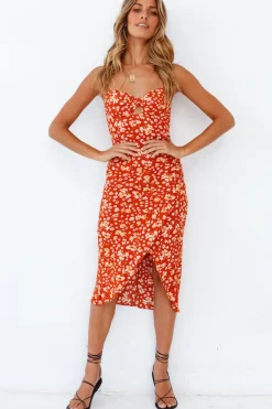 Spring Break Dresses|Date Night Dresses>Hello Molly Canthe Midi Dress