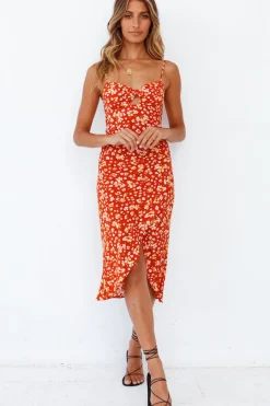 Spring Break Dresses|Date Night Dresses>Hello Molly Canthe Midi Dress