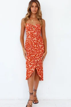Spring Break Dresses|Date Night Dresses>Hello Molly Canthe Midi Dress