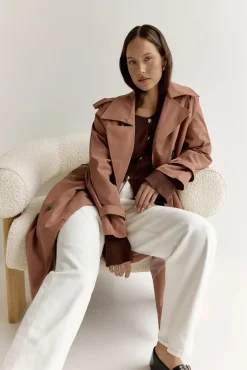 Cardigans|Cropped>Hello Molly Cardos Cardigan Brown