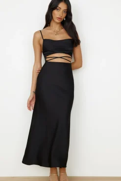 Wedding Guest Dresses|Formal Dresses>Hello Molly Carmela Maxi Dress Black