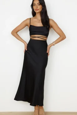Wedding Guest Dresses|Formal Dresses>Hello Molly Carmela Maxi Dress Black