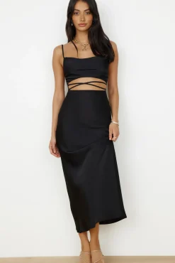 Wedding Guest Dresses|Formal Dresses>Hello Molly Carmela Maxi Dress Black