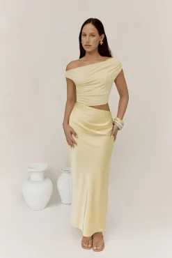 Wedding Guest Dresses|Formal Dresses>Hello Molly Carmellia Maxi Dress Yellow