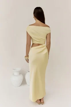 Wedding Guest Dresses|Formal Dresses>Hello Molly Carmellia Maxi Dress Yellow