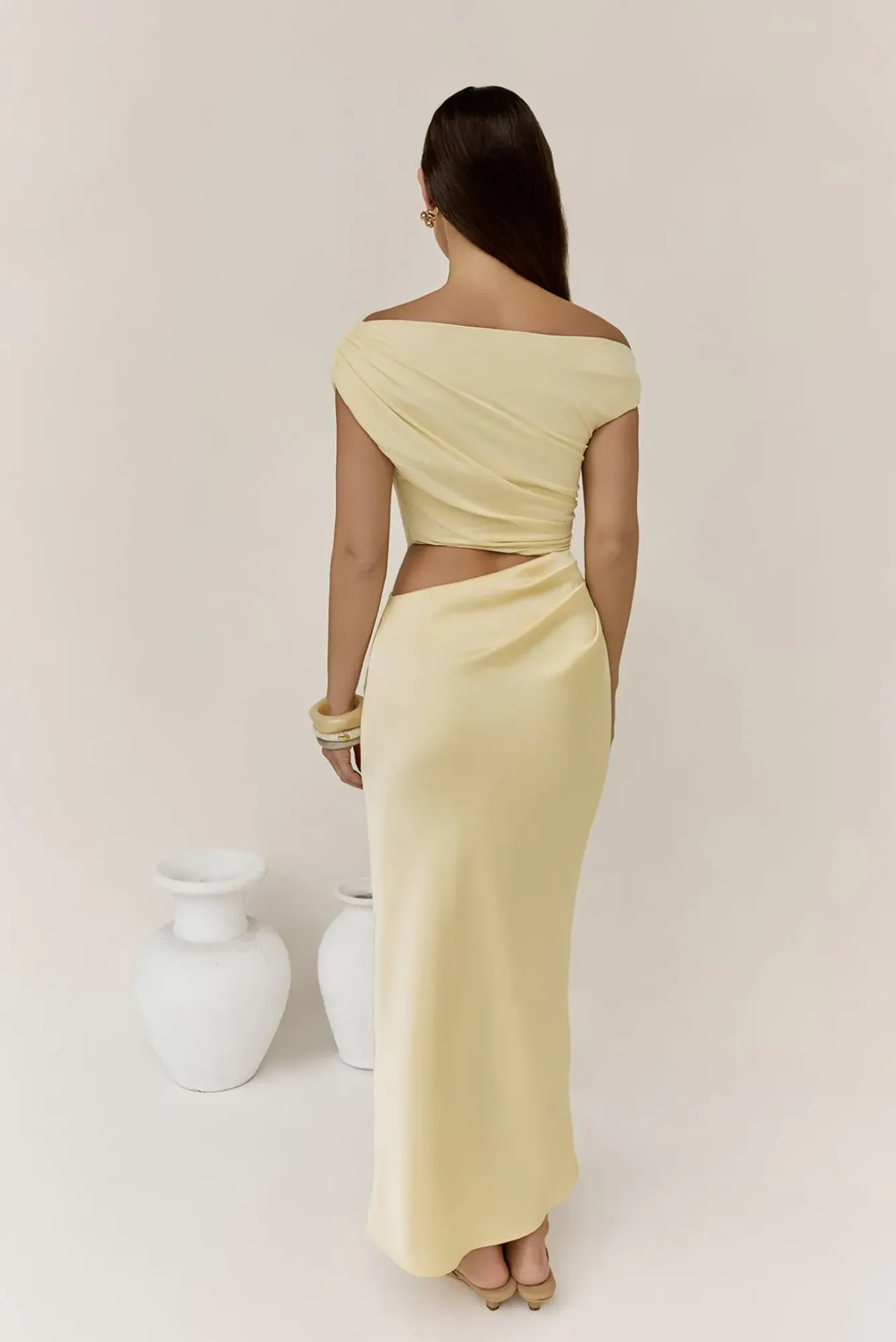 Wedding Guest Dresses|Formal Dresses>Hello Molly Carmellia Maxi Dress Yellow