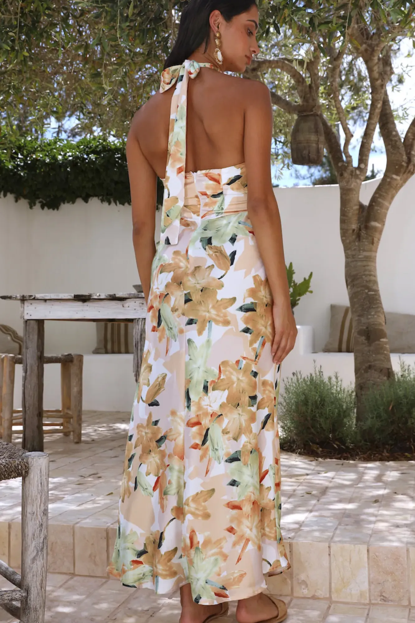 Cocktail Dresses|Vacation Dresses>Hello Molly Carnival Fun Maxi Dress Yellow