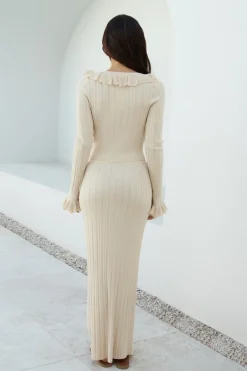Skirt And Top Sets>Hello Molly Cascade of Dreams Set Beige
