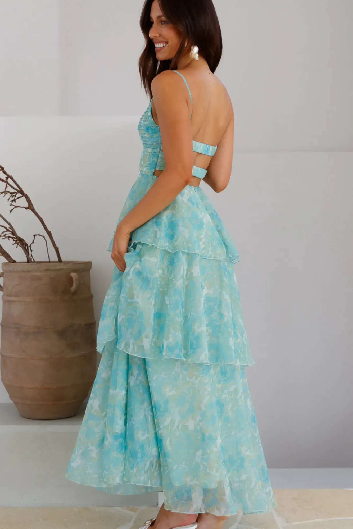 Wedding Guest Dresses|Formal Dresses>Hello Molly Cascata Maxi Dress Mint