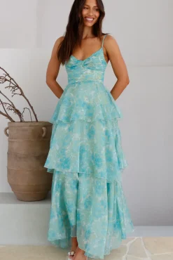 Wedding Guest Dresses|Formal Dresses>Hello Molly Cascata Maxi Dress Mint