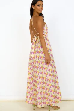 Wedding Guest Dresses|Brunch Dresses>Hello Molly Celestial Dreams Maxi Dress Floral