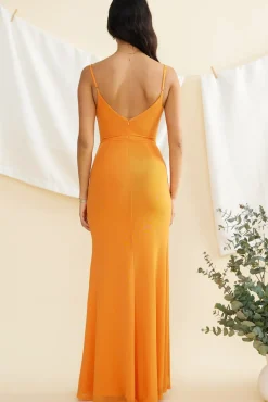 Wedding Guest Dresses|Formal Dresses>Hello Molly Change Is Coming Maxi Dress Orange