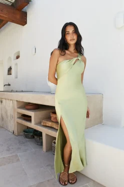 Wedding Guest Dresses|Formal Dresses>Hello Molly Chasing Summer Maxi Dress Green