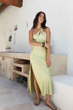 Wedding Guest Dresses|Formal Dresses>Hello Molly Chasing Summer Maxi Dress Green