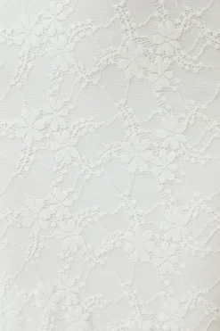 Summer Dresses|White Dresses>Hello Molly Cheers To Us One Shoulder Lace Maxi Dress White