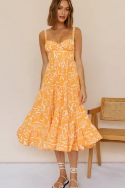 Spring Break Dresses|Casual Dresses>Hello Molly Chosen Path Midi Dress